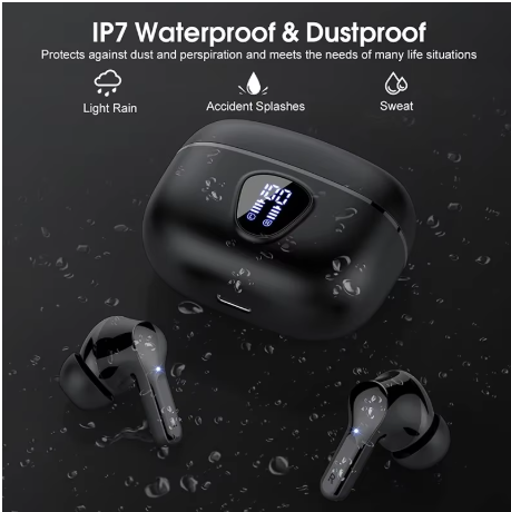 New Wireless Earbuds HiFi Stereo Headphones