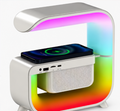 Multifunctional BT Led Night Light Speaker Alarm Clock Wireless Charging Mobile Phone